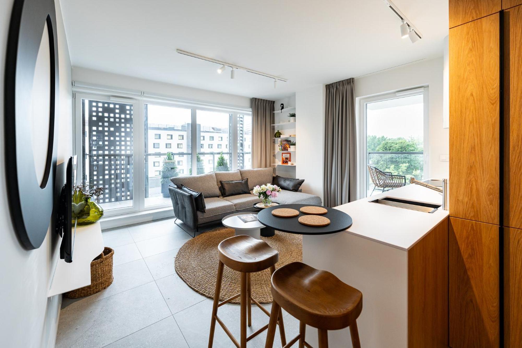Apartamenty Tespis - Sokolska 30 Towers Katowice Bilik gambar