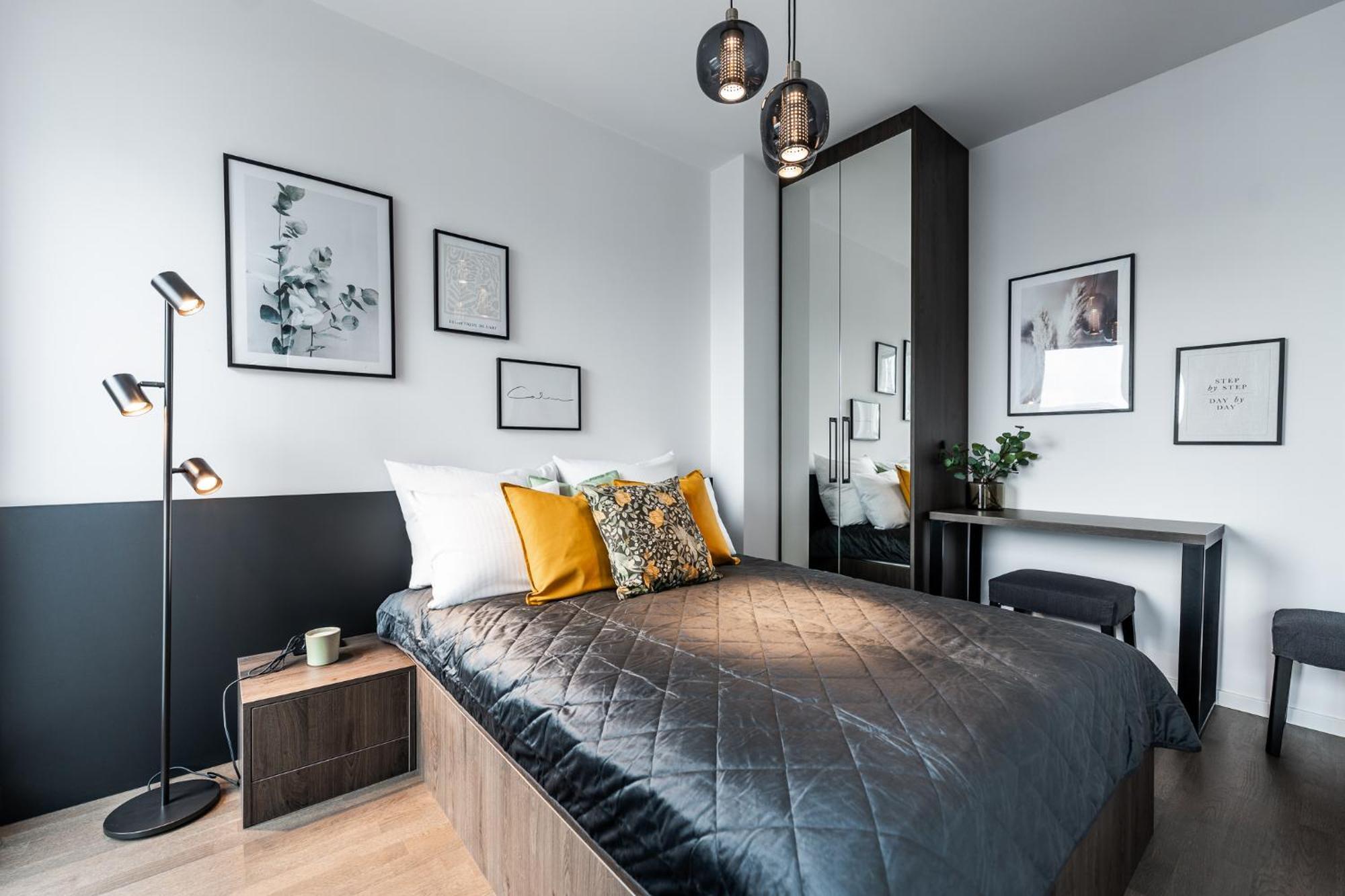 Apartamenty Tespis - Sokolska 30 Towers Katowice Bilik gambar